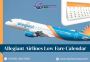 Allegiant Airliens Low Fare Calendar