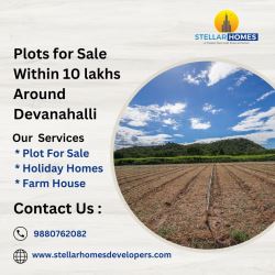 Plots for Sale Within 10 lakhs Around Devanahalli 