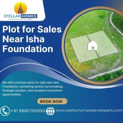 Plot for Sales Near Isha Foundation