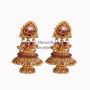 Elevate Your Elegance with Gold Jhumkas from Totaram Muraril