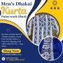 Men Kurta in Georgia with exclusive design, embroidery, and 