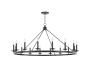 Allendale Wagon Wheel Chandelier