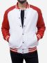 leather sleeve varsity jacket for mens